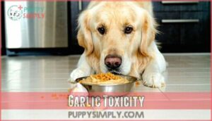 garlic toxicity