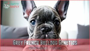 grey french bulldog genetics