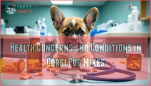 health concerns and conditions in corgi pug mixes
