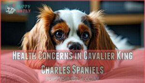 health concerns in cavalier king charles spaniels