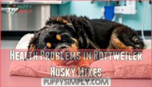 health problems in rottweiler husky mixes
