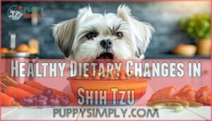 healthy dietary changes in shih tzu