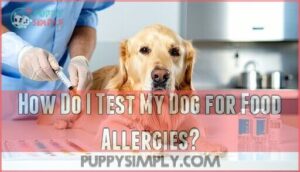 how do i test my dog for food allergies