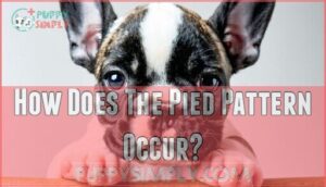 how does the pied pattern occur