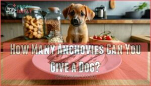 how many anchovies can you give a dog