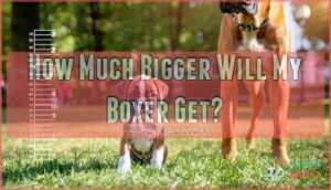 how much bigger will my boxer get