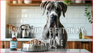 how to put weight on my great dane