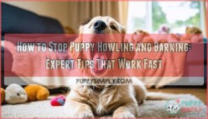 how to stop puppy howling and barking