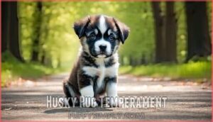 husky pug temperament