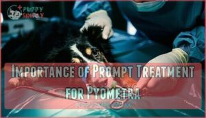 importance of prompt treatment for pyometra