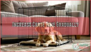 increase crate time gradually