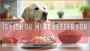 is fish or meat better for dogs