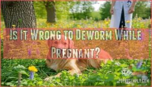 is it wrong to deworm while pregnant