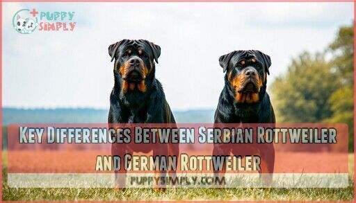 Serbian Rottweiler Vs German Rottweiler: Key Differences Explained