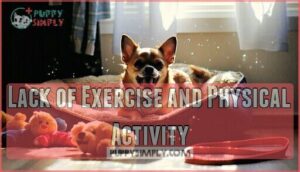lack of exercise and physical activity