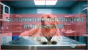 legal to euthanize healthy dog