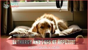 lethargy and loss of appetite