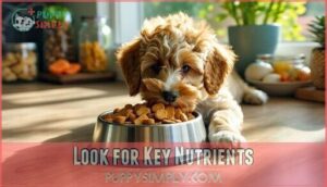 look for key nutrients