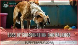 loss of coordination and balance