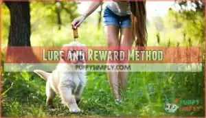lure and reward method lure and reward method