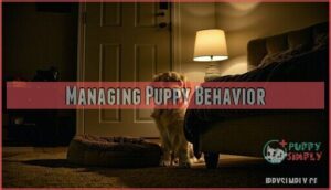 managing puppy behavior