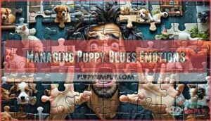 managing puppy blues emotions