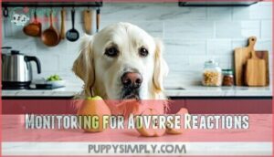 monitoring for adverse reactions