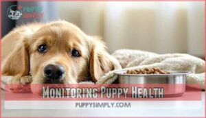 monitoring puppy health