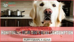 monitoring your dog's bone consumption