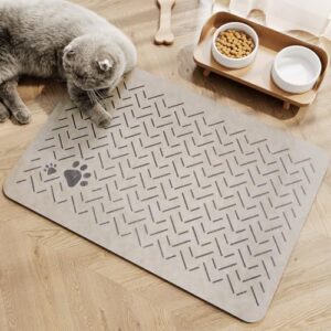 MontVoo Absorbent Pet Feeding Mat B0C5HQVJ3X