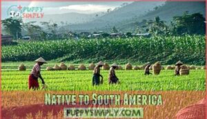 native to south america