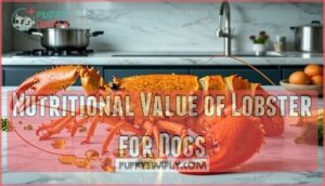 nutritional value of lobster for dogs