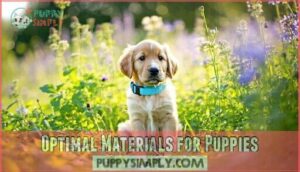 optimal materials for puppies