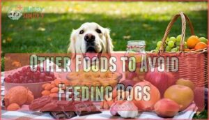 other foods to avoid feeding dogs