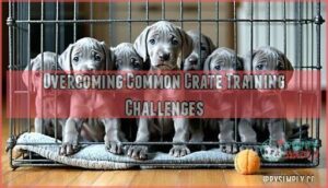 overcoming common crate training challenges