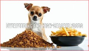 overfeeding and high-calorie foods