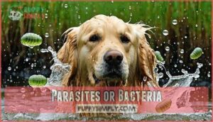 parasites or bacteria