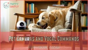 pet cameras and vocal commands