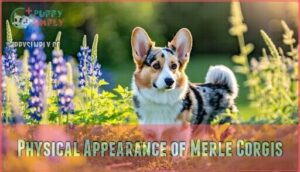 physical appearance of merle corgis