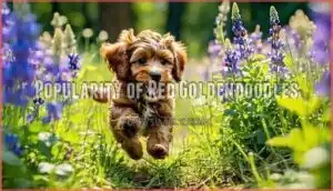 popularity of red goldendoodles