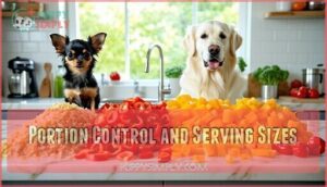 portion control and serving sizes