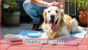 post swimming care