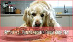potential pancreatitis from high fat