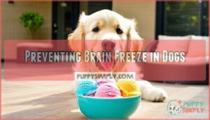 preventing brain freeze in dogs