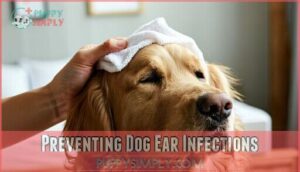 preventing dog ear infections