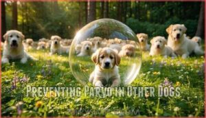 preventing parvo in other dogs