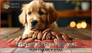 preventing pecan poisoning