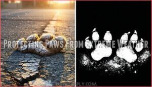 protecting paws from extreme weather