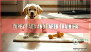 puppy pads and paper training