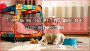 puppy training at home